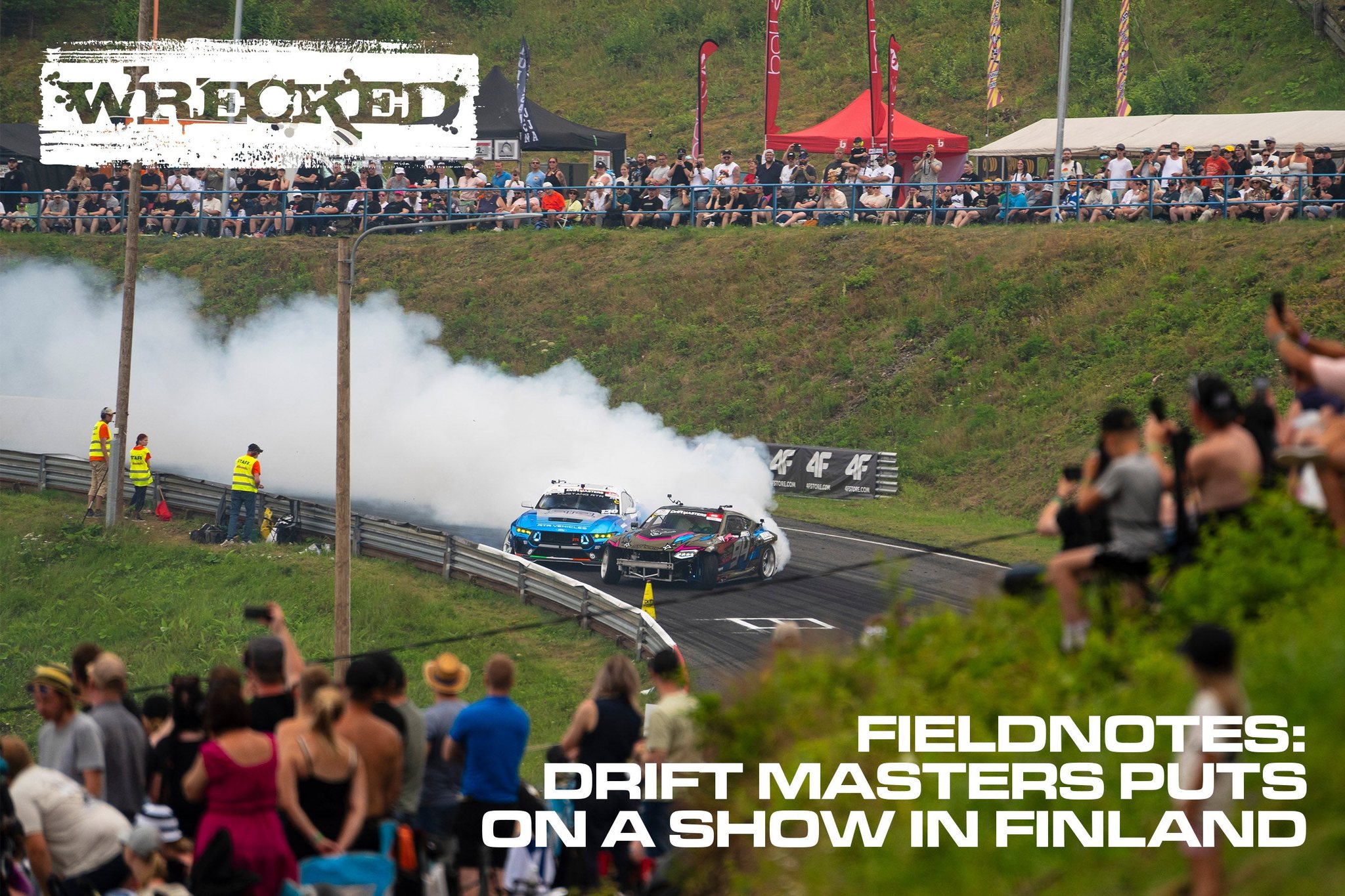 Drift Masters Finlanda: Ahvenisto, circuitul montagne-russe