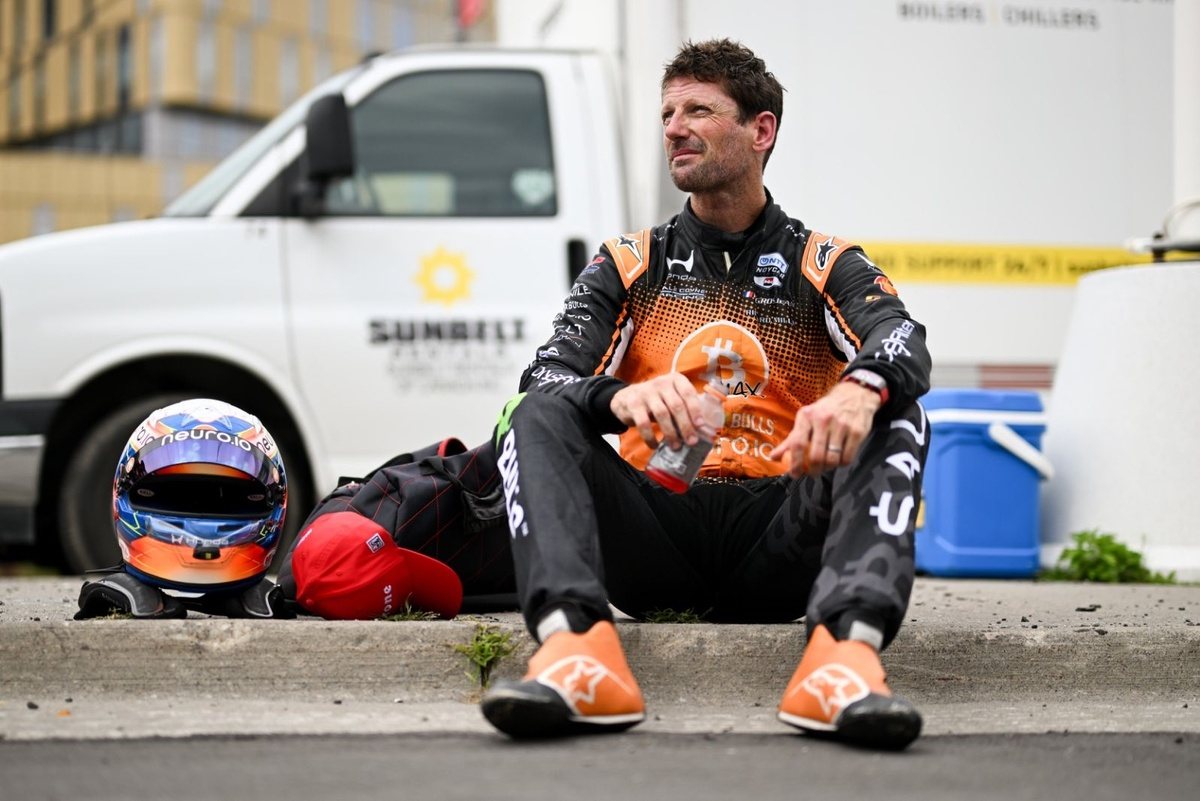 Romain Grosjean: „Am plâns puțin” după locul doi la Markham